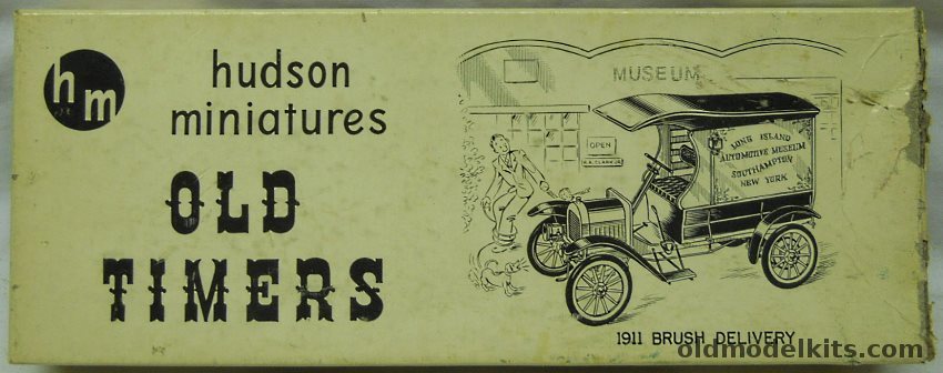 Hudson Miniatures 1/16 1911 Brush Model C Delivery Old Timers plastic model kit